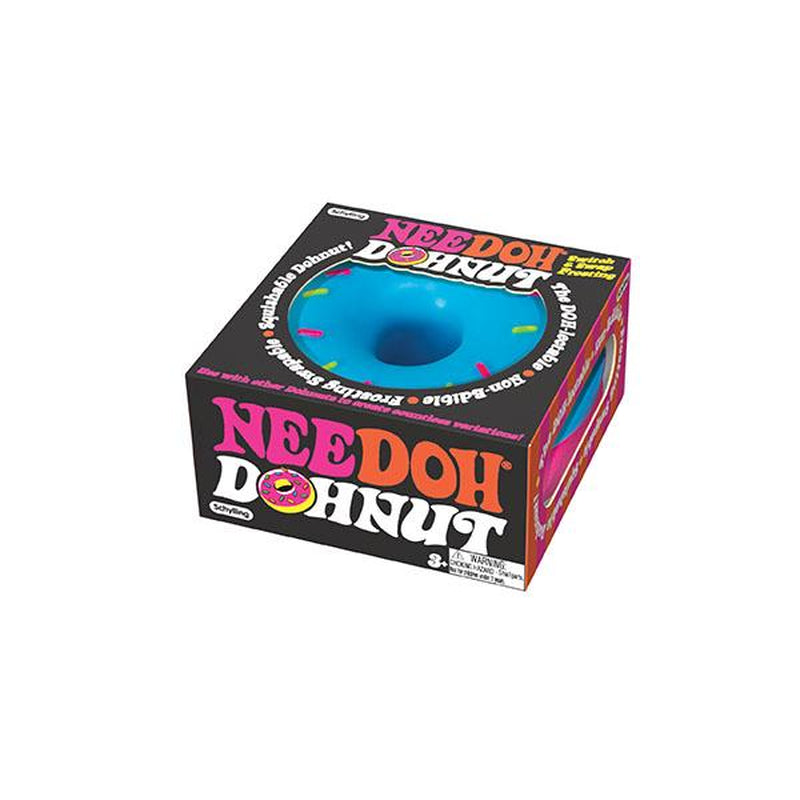 Needoh Dohnuts - Sensory Toy with Fun Dough Filling - Assorted Designs - Ages 3 and up - One Randomly Selcted Piece